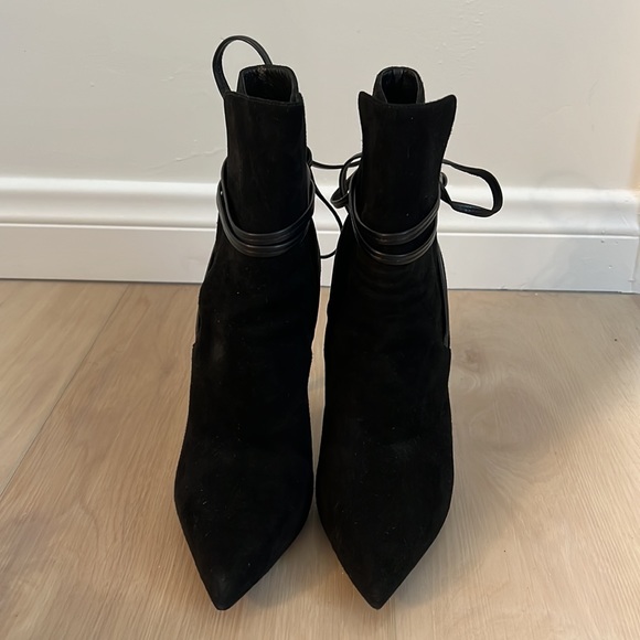 Saint Laurent black high heel booties - Picture 3 of 6